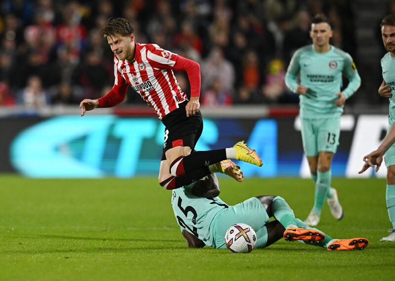Mathias Jensen - 6. Wasted a couple of free-kicks but played a good pass in the build-up to the opener. Booked for barging Veltman over while he tried to take a throw. His own long throw caused problems as Brentford won a penalty. Reuters