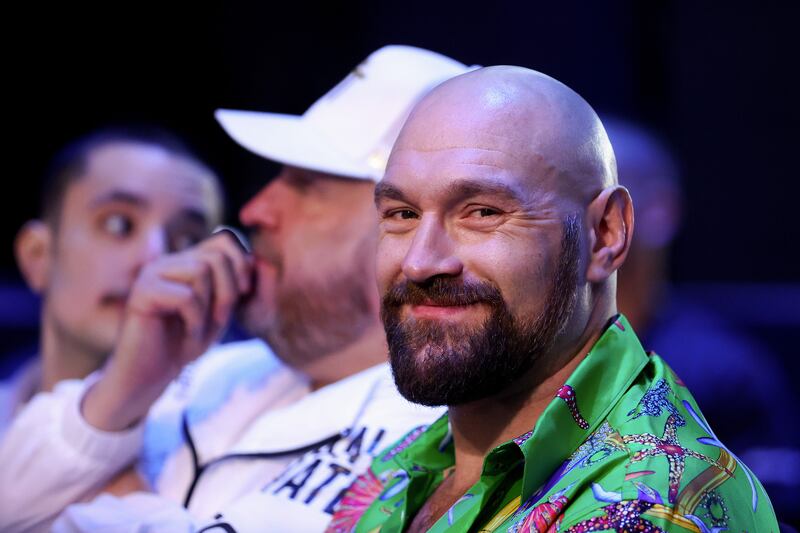 Boxer Tyson Fury. Getty Images