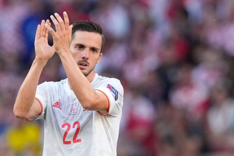 Pablo Sarabia – 8: Slashed wide from acute angle 12 minutes in, but did markedly better to thrash home first equaliser on the rebound. Winger now has goals in back-to-back games. Withdrawn on 71 minutes as began to look leggy. AFP