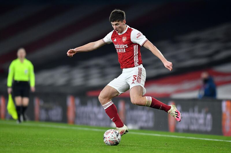 Kieran Tierney - 8: A constant threat down the left. Great run and cut back to Nelson was wasted by the winger in first half. Wild and woeful shot from distance just after break that flew high into the empty stands. Man of the match. AFP