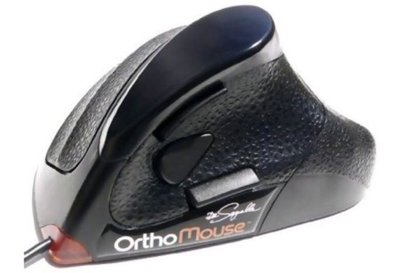 OrthoVia OrthoMouse was designed by an orthopaedic surgeon.