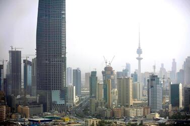 Skyline of Kuwait City from the Kuwait Towers. In the Global Cypersecurity Index 2018, Kuwait was ranked sixth out of 22 Arab countries and 67th out of 175 countries globally. Andrew Henderson / The National 