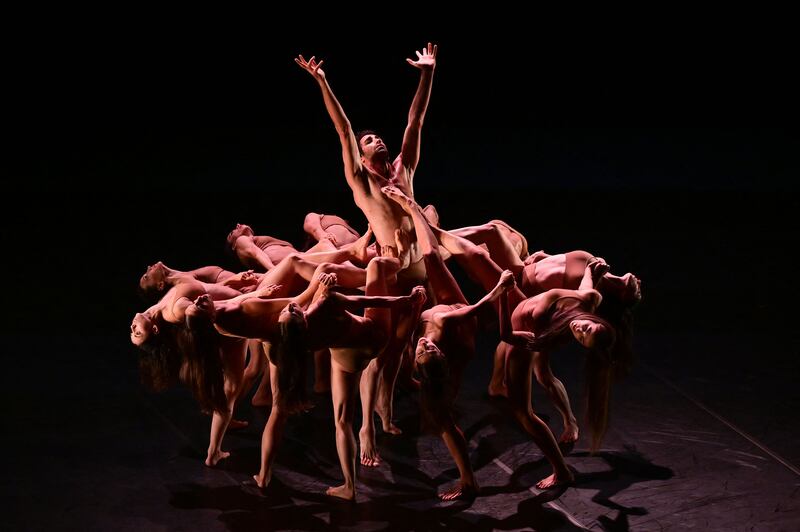 Italian ballet star Roberto Bolle, centre, promotes the art form through extensive tours of his gala show. AFP