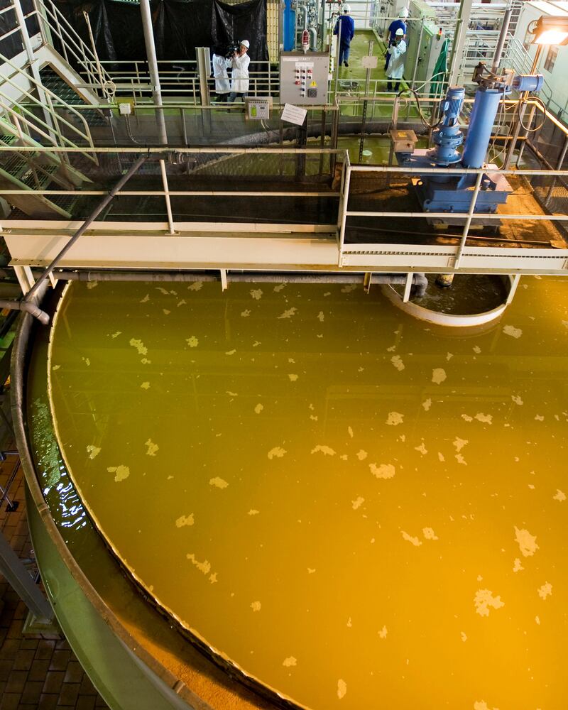 A tank at a uranium mine in Kazakhstan. The energy-rich country is the world's top global producer of uranium. Reuters