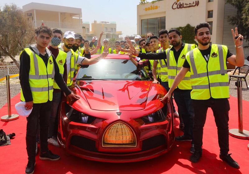 The debut comes at a time when the car industry in Lebanon is struggling. Dealers sold only 62 new cars in the first two months of 2021, almost 97 per cent less than the same period a year ago. AFP