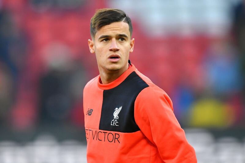 File photo dated 26-11-2016 of Liverpool's Philippe Coutinho. PRESS ASSOCIATION Photo. Issue date: Friday August 11, 2017. Liverpool's Philippe Coutinho has handed in a transfer request, Press Association Sport understands. See PA story SOCCER Liverpool. Photo credit should read Dave Howarth/PA Wire.