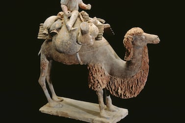 How did potters in Northern China know about caravanning camels in the 7th century? Louvre Abu Dhabi's exhibition will showcase East-West exchange.  © RMN-Grand Palais (MNAAG, Paris) Thierry Ollivier