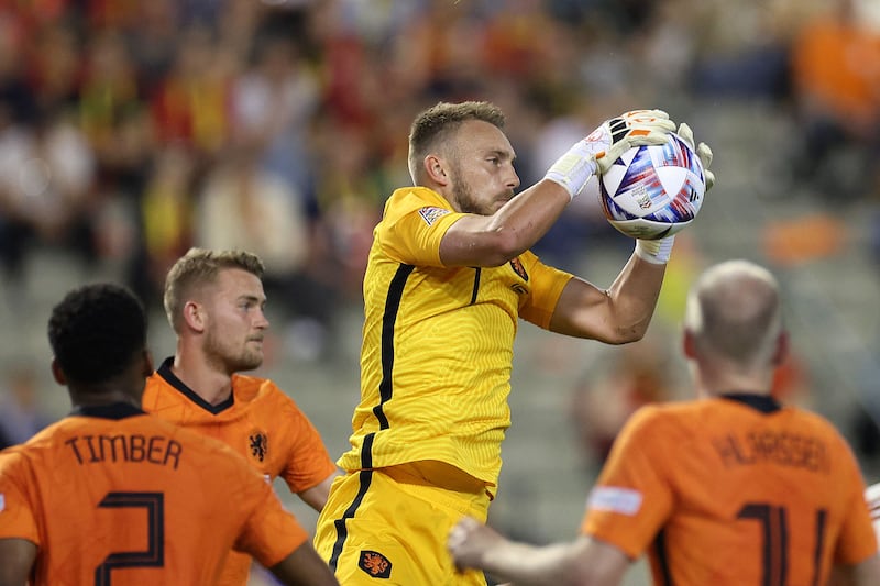 NETHERLANDS RATINGS: Jasper Cillessen 7 – Calm and collected throughout the game, although he will feel frustrated to have lost his clean sheet in the final moments. AFP