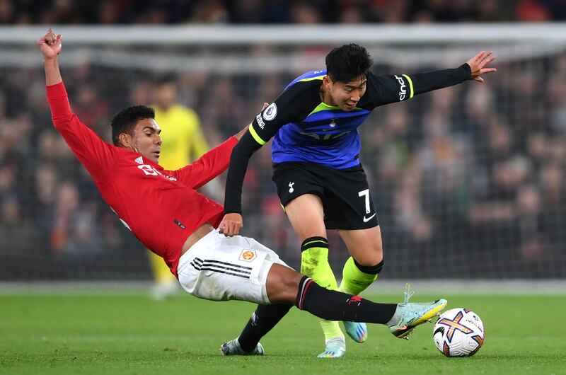 Son Heung-min 5 – A quiet night for the South Korean who could only fire high and wide from distance in his only sight of goal. Getty
