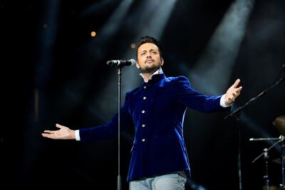 Singer Atif Aslam will perform as part of Pakistan's celebrations. Photo: Atif Aslam