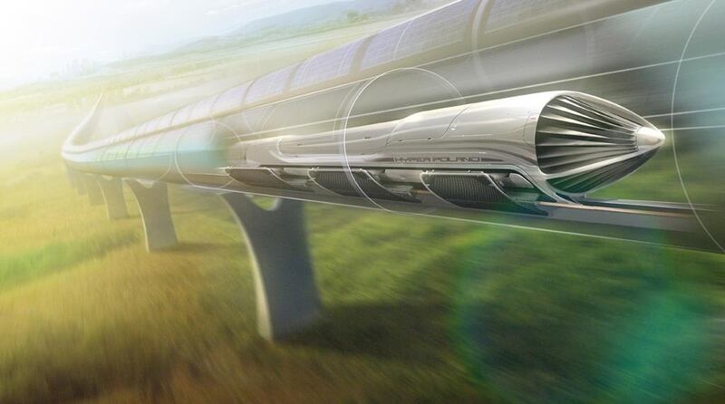 A Hyperloop proposal. Courtesy: Dubai Future Foundation