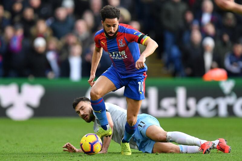Doncaster Rovers 0 Crystal Palace 3. Sunday, 8pm. Palace have had some good away days already this season. Winning at Man City and troubling Liverpool and they should, with Wilfied Zaha and Andros Townsend, pictured, on top form at present, have too much for their League One hosts. Getty