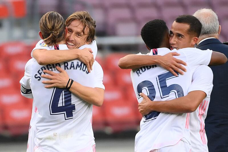 Rodrygo - N/A. Played his part in the final goal of the game when he squared a loose ball to Modric. AFP