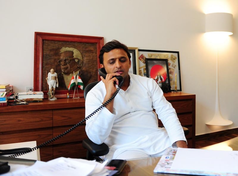 With senior members of his administration warning things could get worse unless deep-rooted social problems are tackled, the heat is on Akhilesh Yadav, the leader of the Uttar Pradesh government. Sanjay Kanojia/AFP Photo