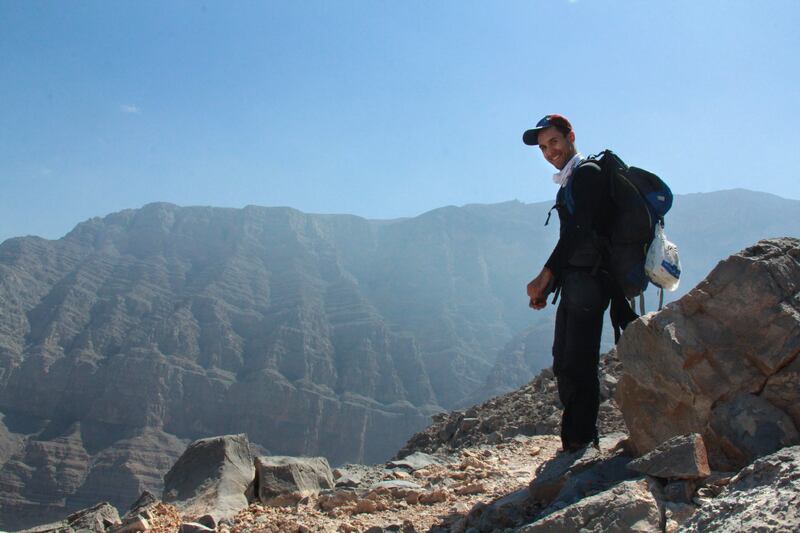 Gulf for Good has often organised hiking events in Jebel Jais. Photo: Gulf for Good