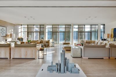 Bright and airy interiors are a hallmark of this residence. Photo: Luxhabitat Sotheby's International Realty