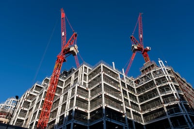 Construction performed well in January with housebuilders having a good month. Getty Images