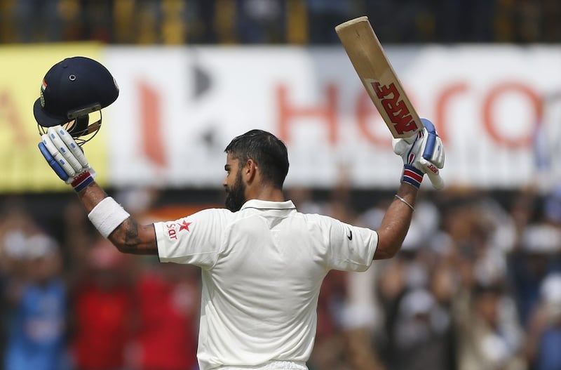 Virat Kohli has scored seven Test double centuries. AP