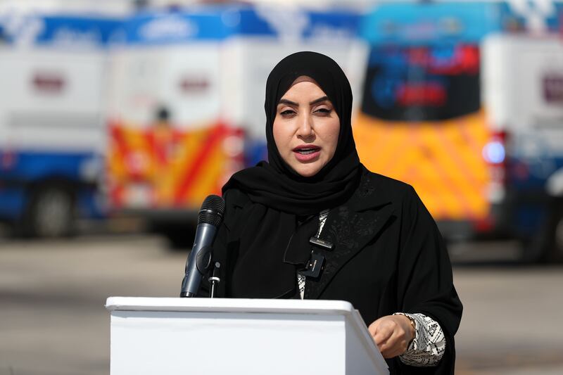 Dr Noura Al Ghaithi, Undersecretary of Health – Abu Dhabi, told The National: 'We emphasise the preparedness of the healthcare sector to provide the required medical care through specialised healthcare facilities'