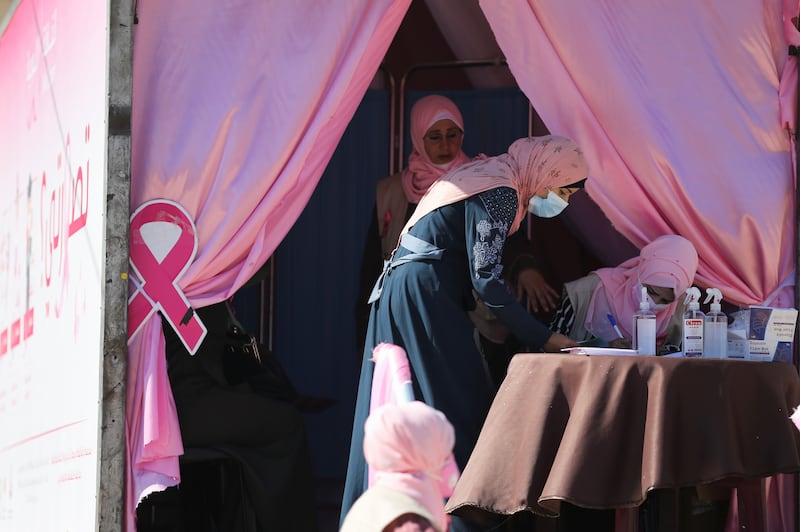 Health authorities and charities in Gaza are stepping up efforts to persuade women to be tested for breast cancer. They hope to overcome social stigma in the enclave about dealing with the disease.