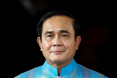 FILE PHOTO: Thai Prime Minister Prayuth Chan-ocha arrives at a cabinet meeting at government house in Bangkok, Thailand August 9, 2016. REUTERS/Jorge Silva/File Photo