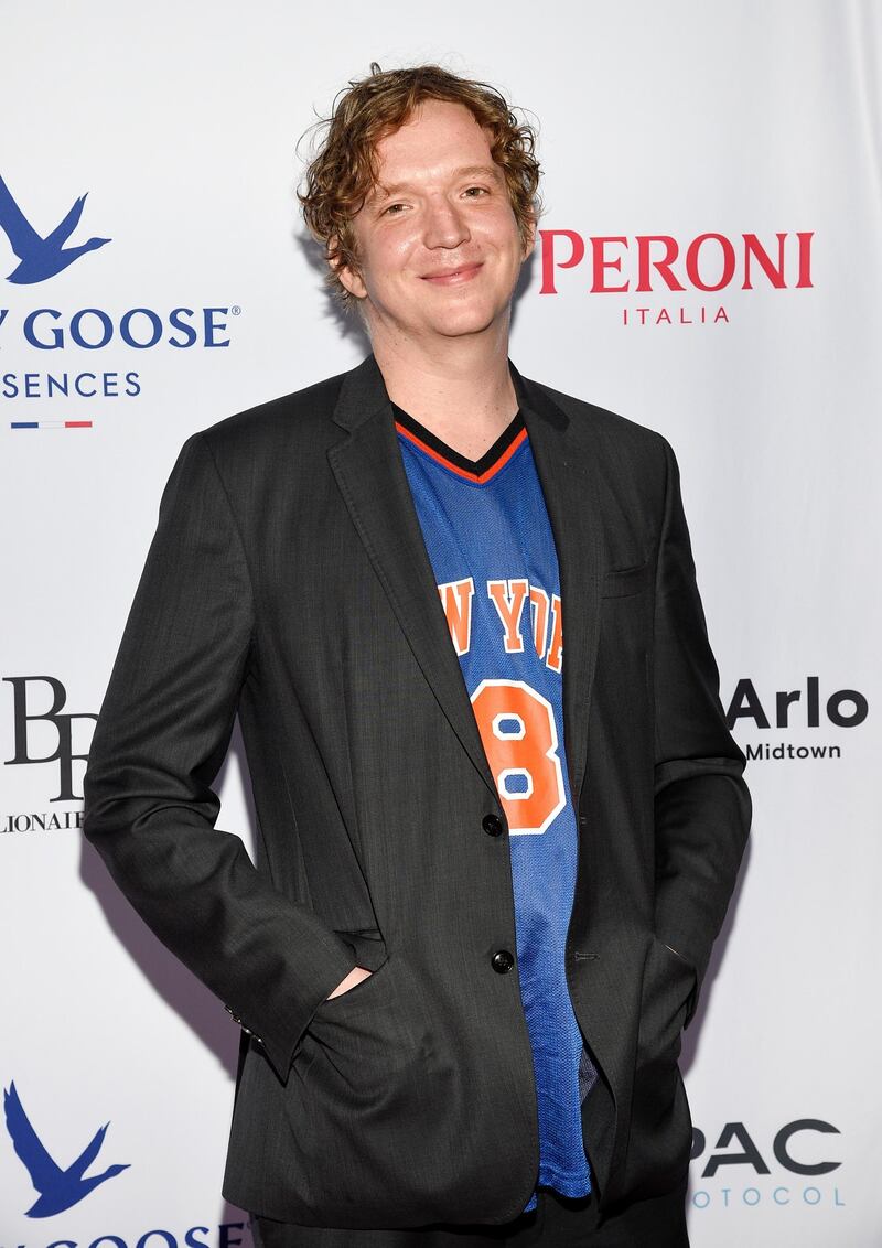 Director Eamon O'Rourke attends aa special screening of 'Asking For It' at the SVA Theatre on Saturday, June 12, 2021, in New York. AP