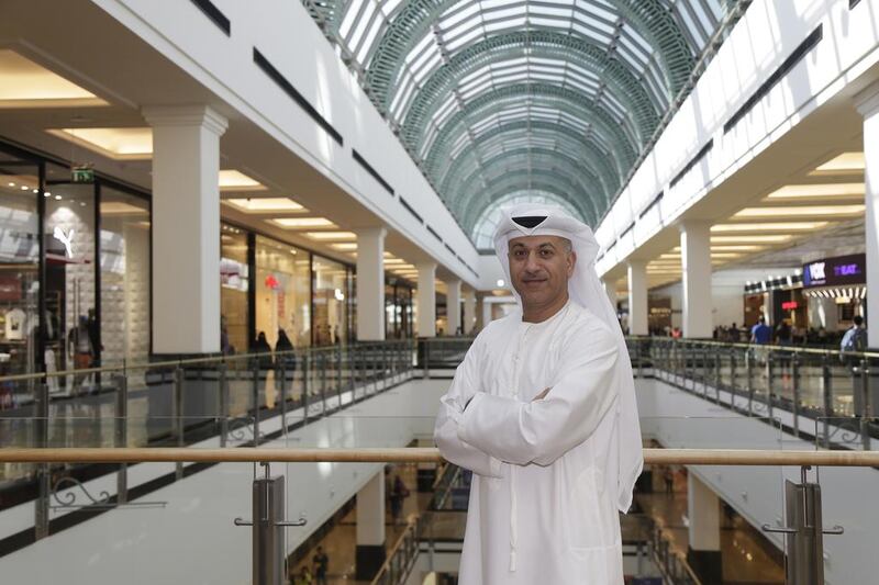 Fuad Sharaf, Majid Al Futtaim Properties’ senior director for property management, says malls are expanding. Jeffrey E Biteng / The National 