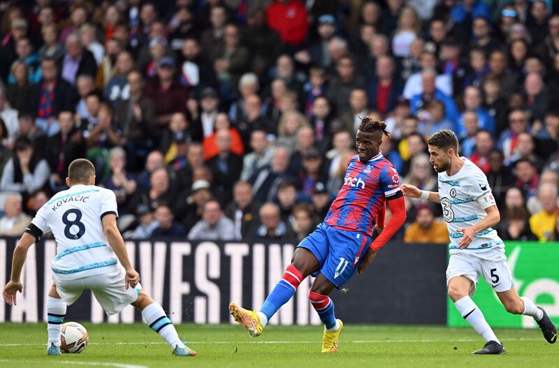 Wilfried Zaha – 6 Kept quiet for long periods by James on the wing, a move to the right wing gave Zaha much more freedom, with his first chance on goal forcing Kepa into action. 

AFP