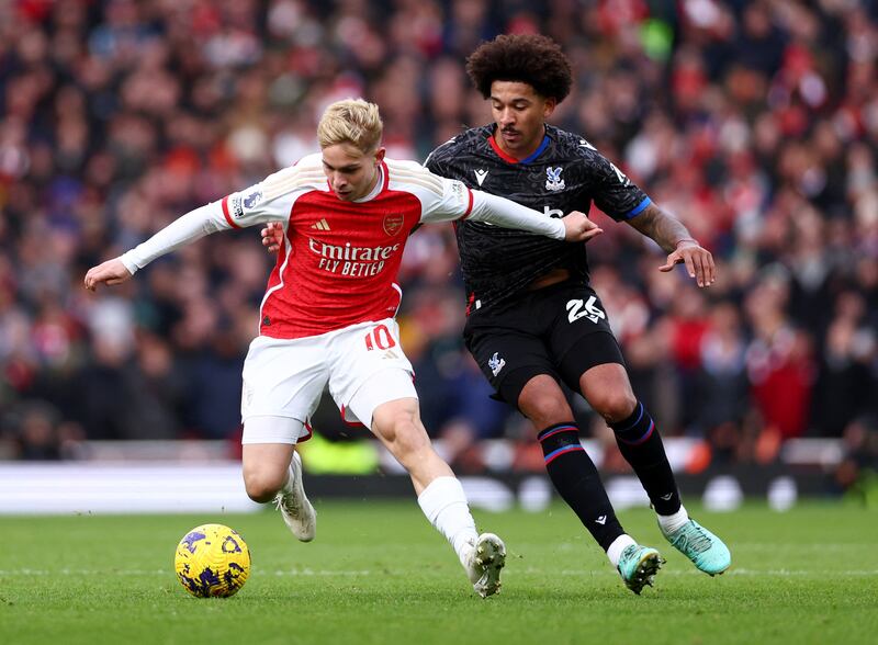 ARSENAL SUBS. Smith Rowe (on for Havertz, 69'): Lively cameo. Reuters