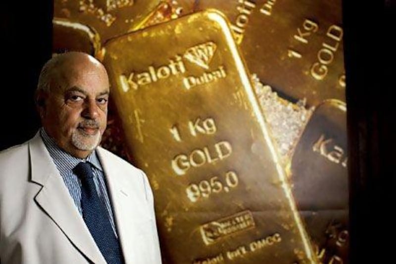 Munir Al Kaloti, the chairman of the Kaloti Jewellery Group. Delores Johnson / The National