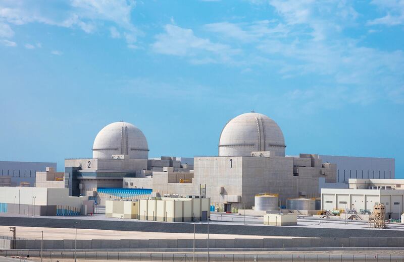 Barakah Nuclear Power Plant in the Gharbiya region of Abu Dhabi. Courtesy Emirates Nuclear Energy Corporation
