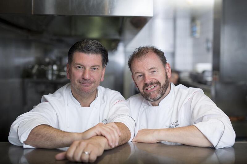 The Galvin brothers will open their first restaurant in Dubai in March. Courtesy Demoiselle by Galvin