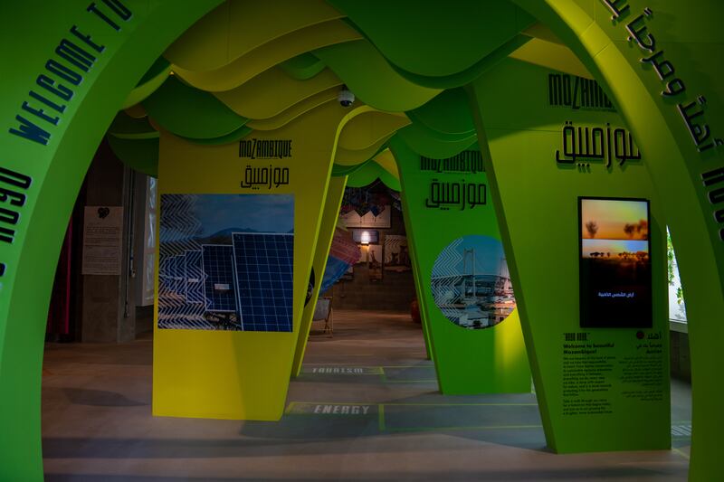 The Mozambique pavilion. Miaad Mahdi/Expo 2020 Dubai
