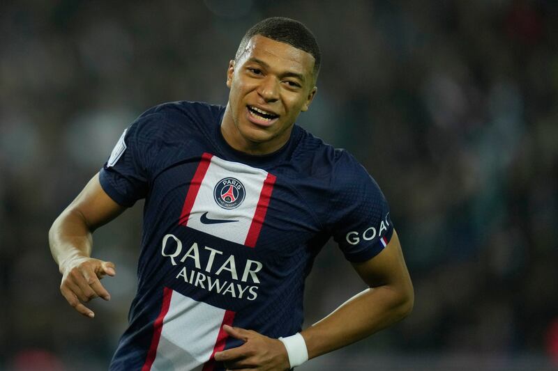 PSG's Kylian Mbappe. AP Photo 