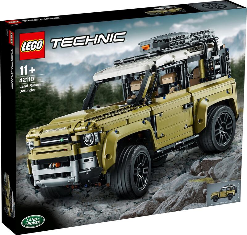 Splurge: Technic Land Rover Defender, Dh899, Lego.