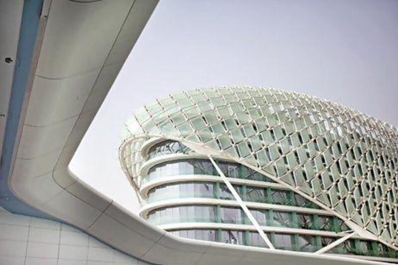 The Yas Viceroy’s occupancy ranges from 60 per cent in low season to full for Formula One. Lee Hoagland / The National