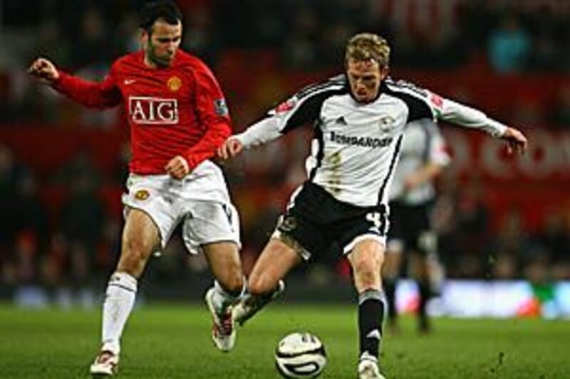 Ryan Giggs, left, has been in excellent form the Red Devils.