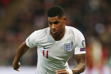 File photo dated 14-11-2019 of England's Marcus Rashford. PA Photo. Issue date: Tuesday March 17, 2020. Here, the PA news agency looks at the players from qualified home nations England and Wales who could now feature at Euro 2021. See PA story SPORT Coronavirus Euro 2020 Winners. Photo credit should read Nick Potts/PA Wire.
