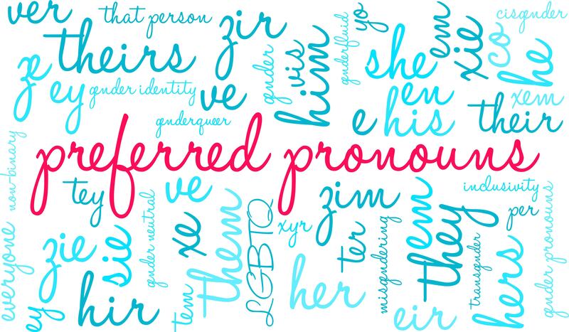 And conversations over gender and the representation of trans and non-binary people has led to a rise in use of “neopronouns.” Alamy