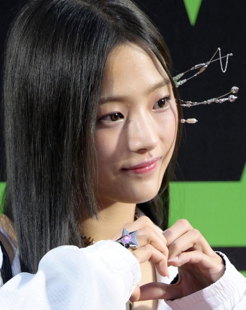 Minji, 18, is the oldest member of the group and a former trainee from JYP Entertainment