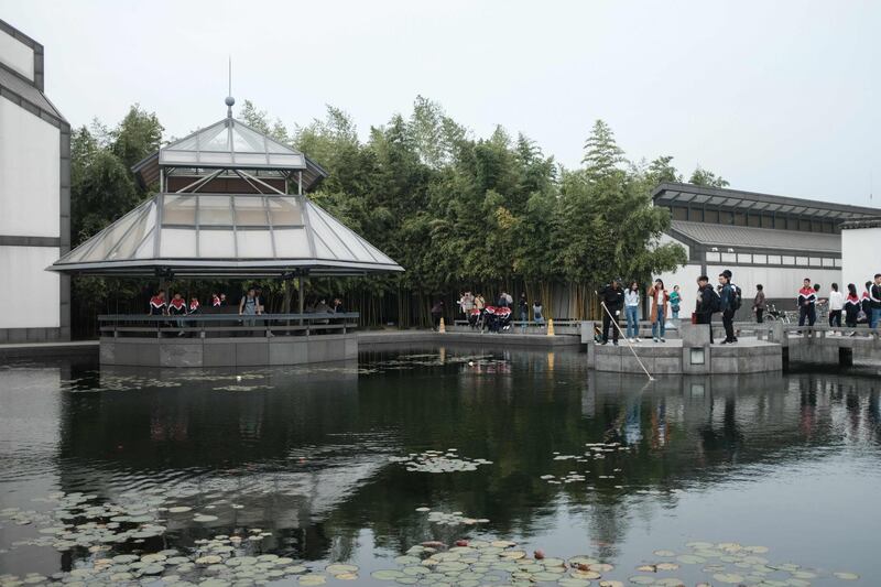 The new Suzhou Museum. AFP