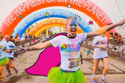 Channel your inner superhero at the upcoming Color Run