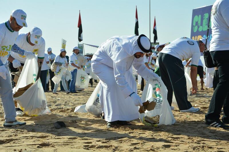 A reader urges people to dispose of rubbish more correctly. Courtesy Emirates Environmental Group

