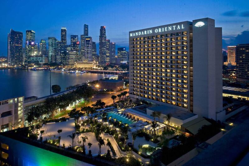 Mandarin Oriental, Singapore. Courtesy Mandarin Oriental Hotel Group