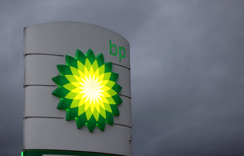 BP's logo. The boost in the oil company's profits has allowed it to increase dividend payouts and buy back shares. Reuters