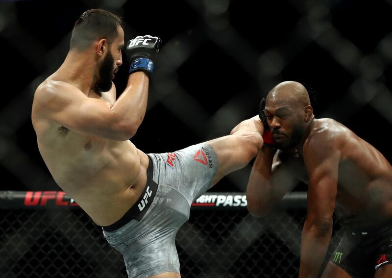 Jon Jones beat Dominick Reyes by a unanimous decision at UFC 247, which was not well received by many fans. AFP