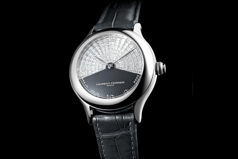 The Galet Secret Diamonds watch. Courtesy Atelier Laurent Ferrier
