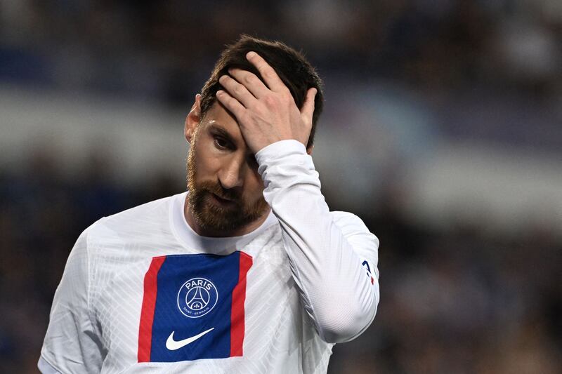 Lionel Messi's contract with Ligue 1 champions Paris Saint-Germain ends on June 30. AFP