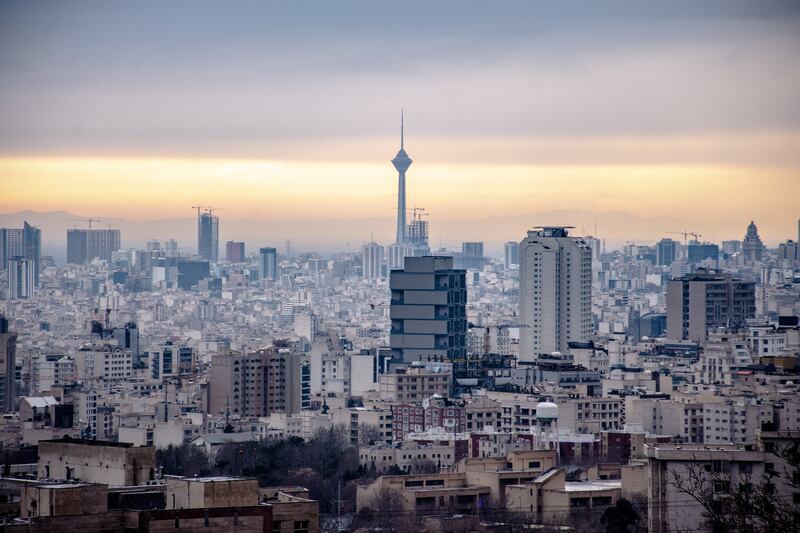 TV footage showed what it said was the arrival in Tehran of French citizens Cecile Kohler and Jacques Paris. Photo: Hosein Charbaghi