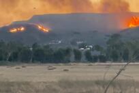 Firefighters battle blaze on Greek island of Kos for second day